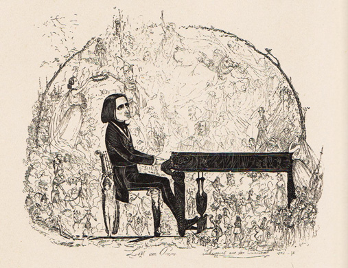 Liszt fantasiert